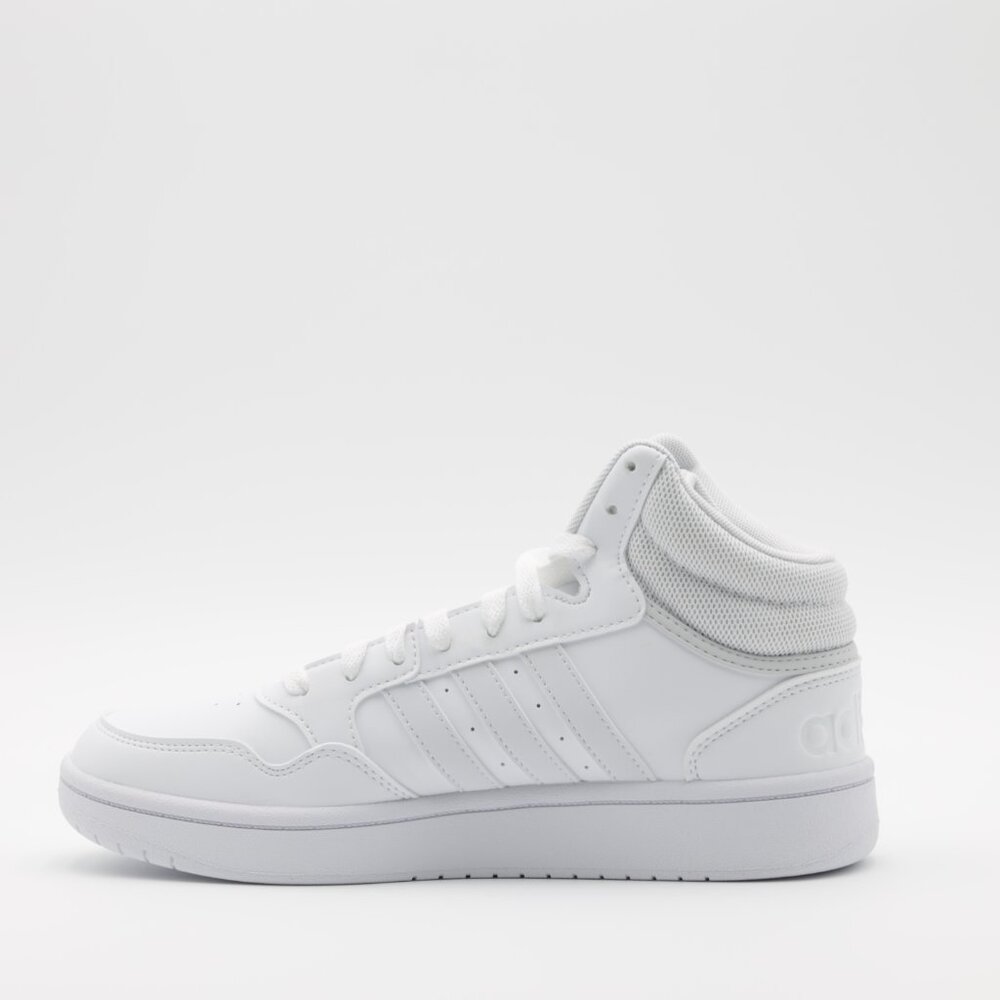 Adidas Women's Basketball Comfort Hoops 3.0‎ Mid Top Classic Shoes White Size 8 - Picture 3 of 12